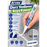 ARVEX Derz Yenileme Boya Kalemi Beyaz – Fayans, Banyo ve Mutfak Derz Boyama Kalemi