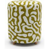 Arvia Home Arvia Desenli Puf - Yeşil - 43