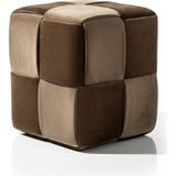 Arvia Home Arvia Kare Puf - 45 - Kahverengi