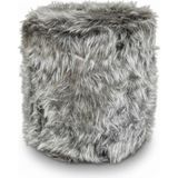 Arvia Home Arvia Peluş Puf - 43 - Gri
