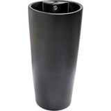 Arvitsa Ayaklı Kolon Seramik Lavabo Siyah - 40*40*85