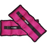Arwex El Ayak Bilek Ağırlık Seti 2 Adet - Pembe - 1 kg x 2 Adet