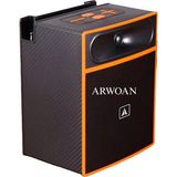 Arwoan Taşınabilir Bluetooth Hoparlör – Güçlü Ses, Şarjlı Mini Speaker, Kompakt ve Dayanıklı Tasarım - Beyaz