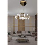 Arya 3 Renk Modern Sarkıt 3 Toplu LED Avize Powerled - - 2 - Krom