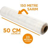 Arya Ambalaj 23 Mic 150 mt Palet Streç Film El Tipi