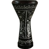 Arya Darbuka Döküm Erzincan Işlemeli Darbuka Siyah Kılıf