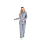 Arya Nisa Kids Leopar Detaylı Tunik Pantolon Mevsimlik Alt Üst Takım Çok Renkli S
