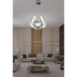 Arya Tek Toplu LED Avize 2 mt - 1 - Krom
