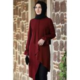 Arya Tesettür Tunik Bordo