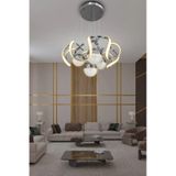 Arya Xl 4 Top Modern Salon - Oturma Odası Avizesi Renkli