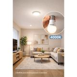 Aryes 8.5W LED Ampul E27 4000K Gün Işığı 860 Lümen – Göz Yormayan, Tasarruflu