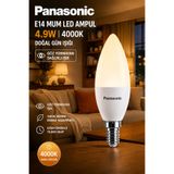 Aryes E14 Mum Ampul 4.9W 4000K Doğal Gün Işığı Sağlıklı Göz Yormayan Tasarruflu LED