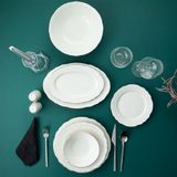Aryıldız 153AR262405 Tiffany Platin 30 Parça 6 Kişilik Yemek Takımı
