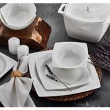 Aryıldız 45001 Bone Square 60 Parça Yemek Takımı