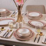 Aryıldız Aline Red 30 Parça 6 Kişilik Yemek Takımı
