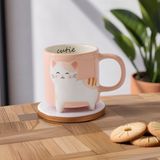Aryıldız Animal Kedi Figürlü Kupa 320 ml