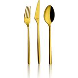 Aryıldız AR223437 Trendy Gold Pvd 89 Parça Çatal Kaşık Bıçak Takımı