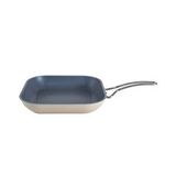 Aryıldız AR260685 Colombus 28 cm Krem Crystal Seramik Grill Tava