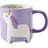 Aryıldız Aryıldz Animal Unicorn Kupa 320ML 278291 - Lila