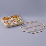 Aryıldız Bento Lunch Box 4 Bölmeli Haki