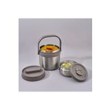 Aryıldız Bento Yuvarlak Lunch Box Steel 1400 ml