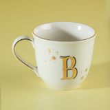 Aryıldız Chique Harfli Kupa B 300 ml - 010 - Beyaz