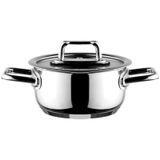 Aryıldız Colombus Metal Kulp Cam Kapak 14 cm Derin Tencere