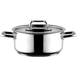 Aryıldız Colombus Metal Kulp Cam Kapak 18 cm Derin Tencere