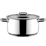 Aryıldız Colombus Metal Kulp Cam Kapak 26 cm Derin Tencere