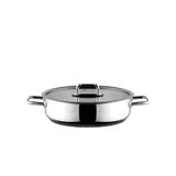 Aryıldız Colombus Metal Kulp Cam Kapak Basık Tencere - 32 Cm