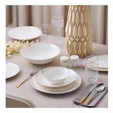 Aryıldız Crystal Provence Gold 56 Parça 12 Kişilik Yemek Takımı