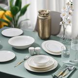 Aryıldız Crystal Renkli Desen 56 Parça 12 Kişilik Provence Porselen Yemek Takımı