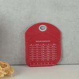 Aryıldız Dailytools Silikon Hamur Kazıyıcı Mutfak Aracı Kırmızı