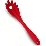 Aryıldız Dailytools Spagetti Kaşığı Uzun Saplı Dişli Kenar Kırmızı
