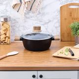 Aryıldız Eco Ceramic Tencere 20 Cm Seramik Kaplama Yapışmaz Kapaklı