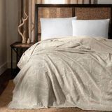 Aryıldız Home Arhm Portugal- Leaf Çift Kişilik Pike 240X260 cm Haki