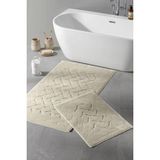 Aryıldız Home Aryıldızhome Banyo Halısı 2 Li Set Agata Bej