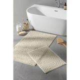 Aryıldız Home Aryıldızhome Banyo Halısı 2 Li Set Marlon Bej