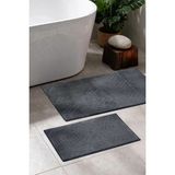 Aryıldız Home Aryıldızhome Banyo Halısı 2 Li Set Marlon Koyu Gri