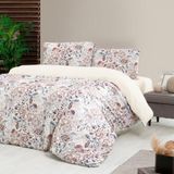Aryıldız Home Flowers Exclusive Saten Çift Kişilik Nevresim Takımı