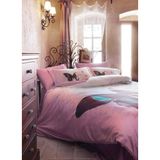 Aryıldız Home Papillion Saten Çift Kişilik Nevresim Takımı 200×220 cm - 13-Krem - 200 x 220 cm