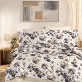Aryıldız Home Saten Baskılı Nevresim Takımı Çift Kişilik Helena - 001-Renkli - 240 x 260 cm
