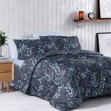 Aryıldız Home Saten Baskılı Nevresim Takımı Çift Kişilik Marsel - 001-Renkli - 240 x 260 cm