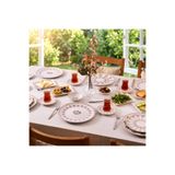 Aryıldız Ivy Pink 32 Parça 6 Kişilik Kahvaltı Takımı