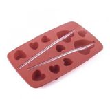 Aryıldız Klt Silikon Buz Kalibı Kalp Kırmızı 20x12 Cm