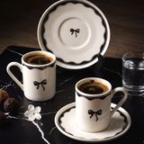 Aryıldız Lina 2 Kişilik 4 Parça Fincan Takımı 90 ml - 4 Adet