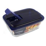 Aryıldız Luminarc Dikdörtgen Cam Saklama Kabı 82cl 19x13x7cm