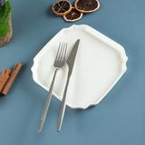 Aryıldız Lunar Kare Servis Tabağı Renkli Porselen 18cm