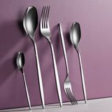Aryıldız Maris 60 Parça 12 Kişilik Çatal Kaşık Takımı - Gri