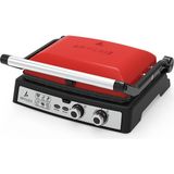 Aryıldız Multi Grill Tost Makinesi 2000 W Kırmızı Döküm Plaka ve Çift Taraflı Izgara Özelliği